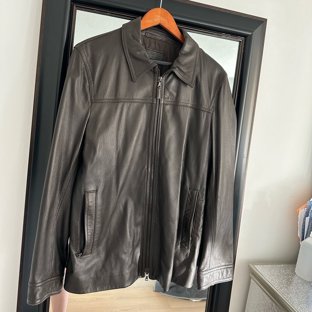 Prada Jacket leather Brown